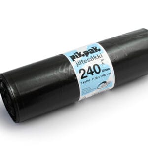 Jätesäkki 240 L musta 1150 x 1400