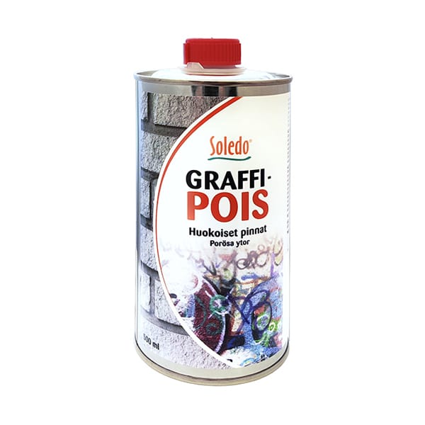 Soledo Graffipois Huokoiset pinnat 500 ml