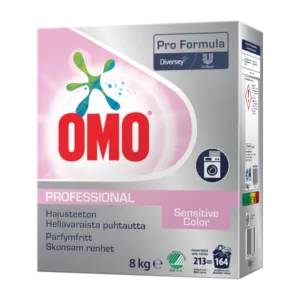 Omo Pro Formula Sensitive Color pyykinpesujauhe 8 kg