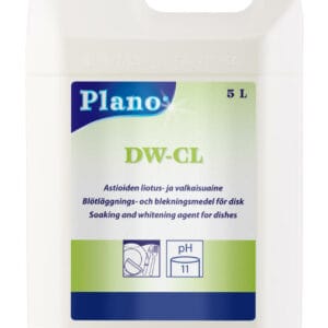 Plano DW-CL 5 L Astioiden liotus- ja valkaisuaine