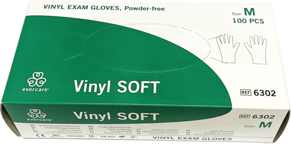 Tutkimuskäsine evercare® Vinyyli Soft, 100 kpl - Image 3