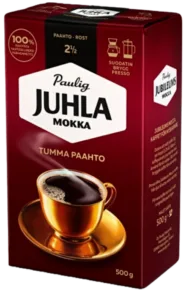 Juhla Mokka Tumma 12 x 500g, suodatinjauhatus