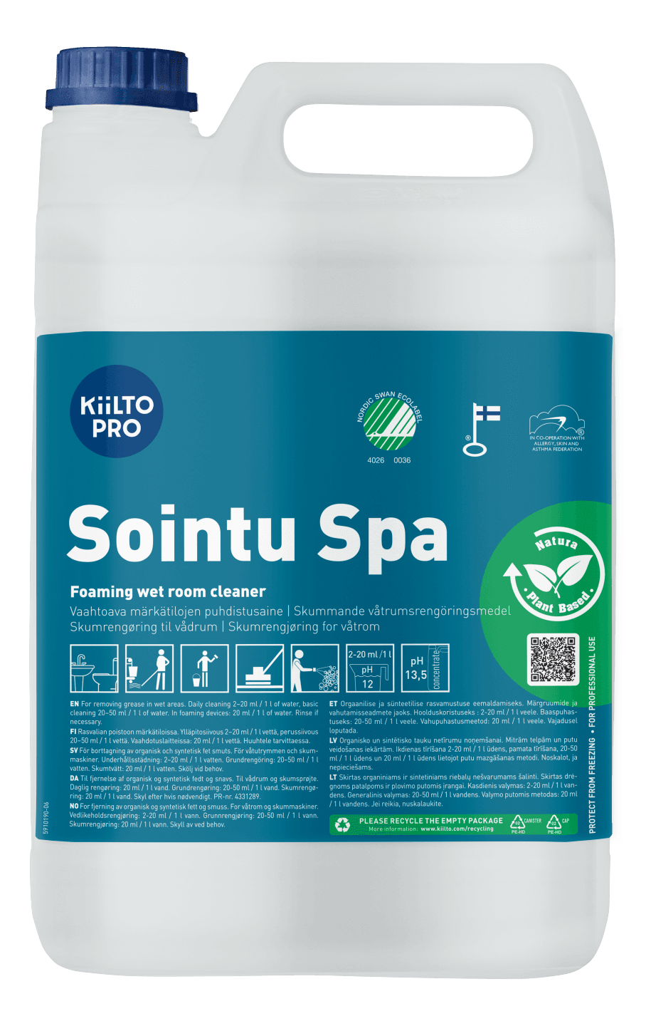 Kiilto Pro Sointu Spa 5 L