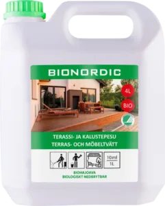 Bionordic Terassi- ja kalustepesu