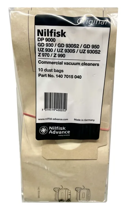 VP 930 pölypussi 10 kpl